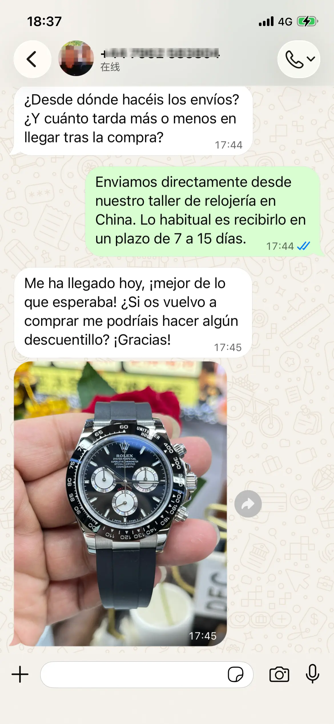 Mensajería con seguimiento